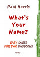 Book cover of: What's Your Name? (Bassoon)