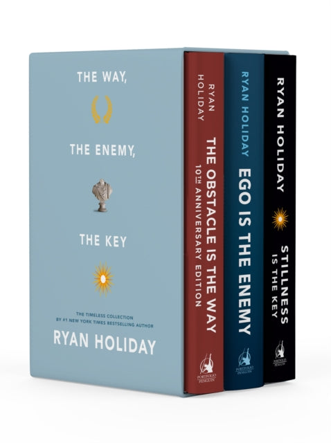 Book cover of: Way, the Enemy, and the Key. By: Ryan Holiday