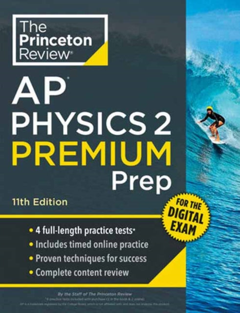 Book cover of: Princeton Review AP Physics 2 Premium Prep, 11th Edition