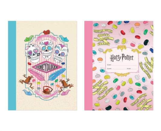 Harry Potter: Honeydukes Composition Notebook Set (Set of 2) 9798337400211 Insight Insight Editions