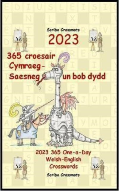 Book cover of: 2023 365 croesair Cymraeg-Saesneg un bob dydd