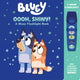 Book cover of: Bluey: Oooh, Shiny! A Bluey Flashlight Book Sound Book