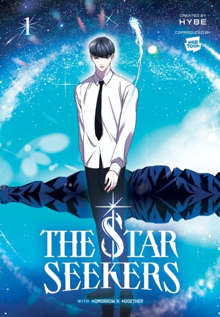 Book cover of: THE STAR SEEKERS, Vol. 1 (comic). By: HYBE