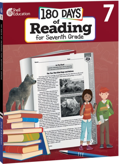 180 Days™: Reading for Seventh Grade