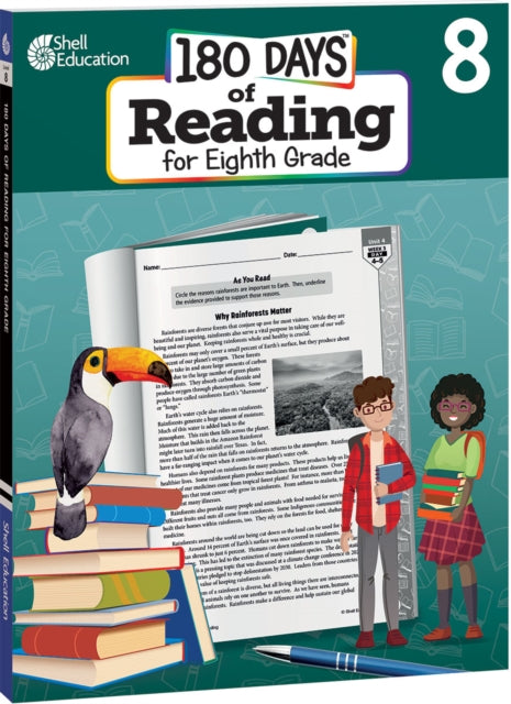 180 Days™: Reading for Eighth Grade
