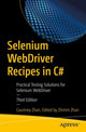 Book cover of: Selenium WebDriver Recipes in C#. By: Courtney Zhan
