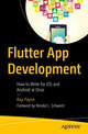 Book cover of: Flutter App Development. By: Rap Payne