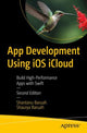 Book cover of: App Development Using iOS iCloud. By: Shantanu Baruah