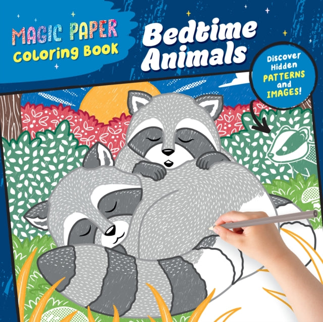 Book cover of: Magic Paper Coloring Book: Bedtime Animals