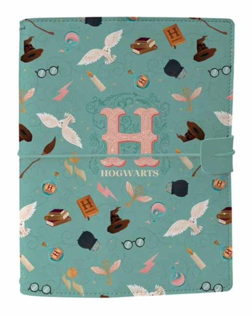 Book cover of: Harry Potter: Hogwarts Stand Together Traveler's Notebook Set. By: Insights