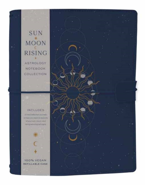 Book cover of: Sun Moon Rising Astrology Notebook Set. By: Insights