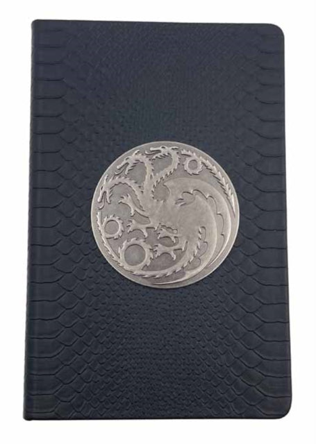 Book cover of: House of the Dragon: Targaryen Fire & Blood Hardcover Journal. By: Insights