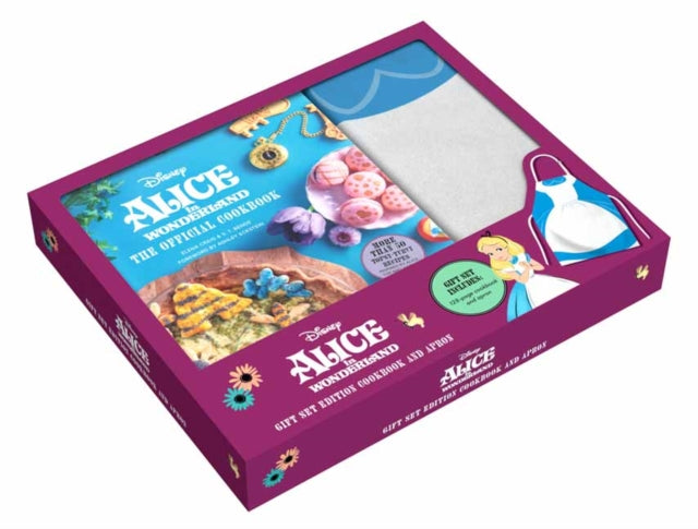 Book cover of: Alice in Wonderland: The Official Cookbook Gift Set. By: Insight Insight Editions
