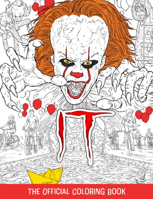 Book cover of: IT: The Official Coloring Book