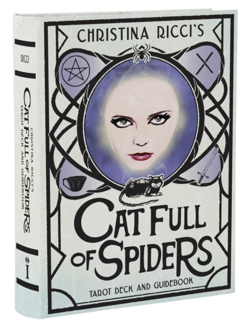 Book cover of: Christina Ricci's Cat Full of Spiders Tarot Deck and Guidebook