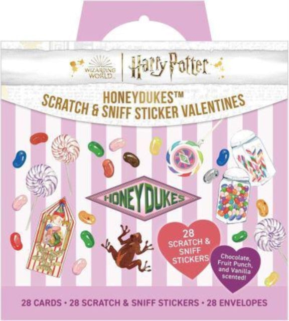 Book cover of: Harry Potter: Honeydukes Scratch & Sniff Sticker Valentines