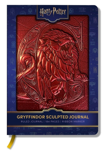 Book cover of: Harry Potter Sculpted Journal: Gryffindor