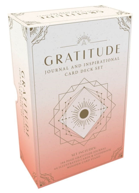 Book cover of: Gratitude Journal and Inspirational Card Deck Set