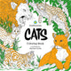 Book cover of: Cats: A Smithsonian Coloring Book. By: Smithsonian Institute