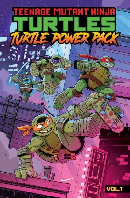 Book cover of: Teenage Mutant Ninja Turtles: Turtle Power Pack, Vol. 1. By: Landry Q. Walker