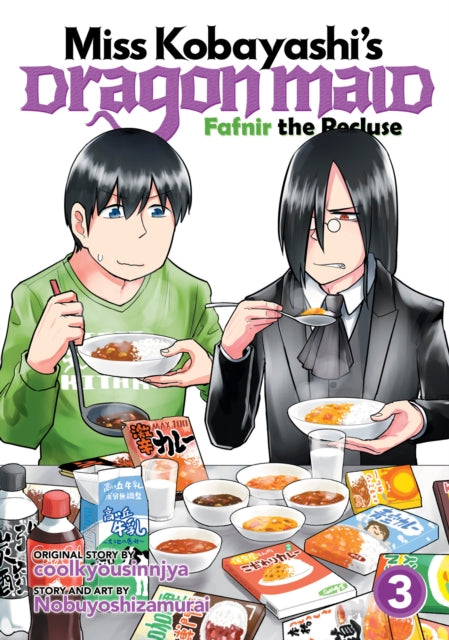 Book cover of: Miss Kobayashi's Dragon Maid: Fafnir the Recluse Vol. 3. By: Coolkyousinnjya
