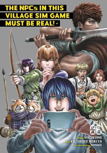 Book cover of: NPCs in this Village Sim Game Must Be Real! (Manga) Vol. 6. By: Hirukuma
