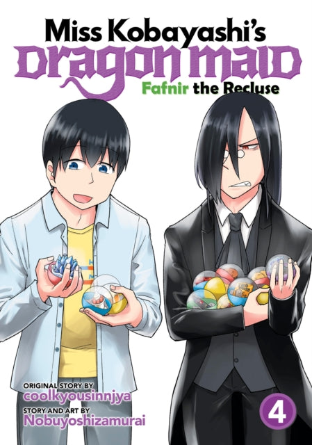 Book cover of: Miss Kobayashi's Dragon Maid: Fafnir the Recluse Vol. 4. By: Coolkyousinnjya