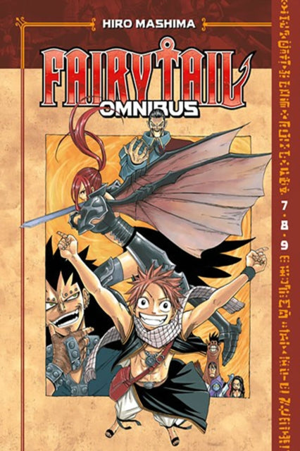 Book cover of: Fairy Tail Omnibus 3 (Vol. 7-9). By: Hiro Mashima