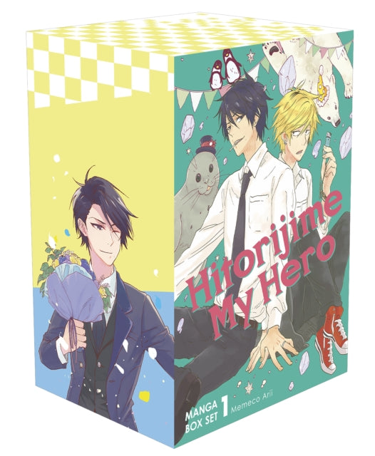 Book cover of: Hitorijime My Hero Manga Box Set 1 (Vol. 1-6). By: Memeco Arii