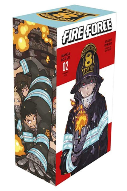 Book cover of: Fire Force Manga Box Set 2 (Vol.7-11). By: 大久保篤
