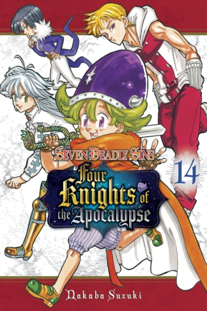 Book cover of: Seven Deadly Sins: Four Knights of the Apocalypse 14. By: Nakaba Suzuki (Duplicate)