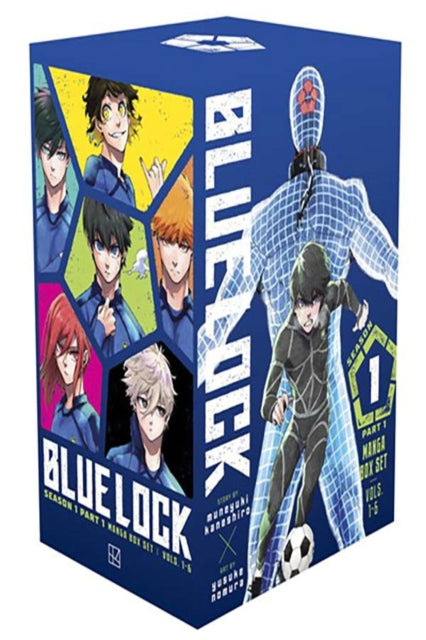Book cover of: Blue Lock Season 1 Part 1 Manga Box Set. By: Muneyuki Kaneshiro