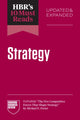 Book cover of: HBR's 10 Must Reads on Strategy, Updated and Expanded (featuring "The Five Competitive Forces That Shape Strategy" by Michael E. Porter)