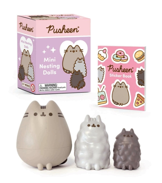 Pusheen Mini Nesting Dolls 9798894141312 Claire Belton
