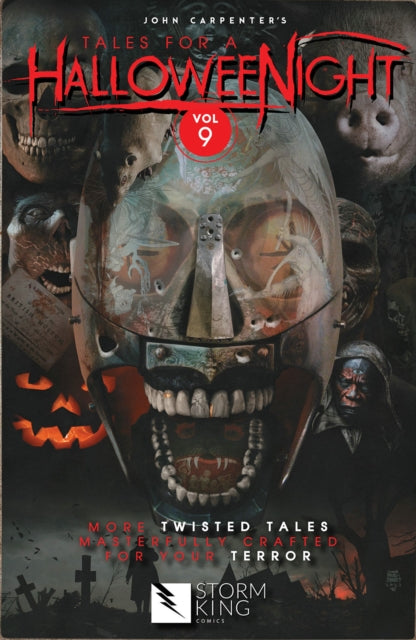 Book cover of: John Carpenter's Tales for a Halloween Night. By: Sandy King