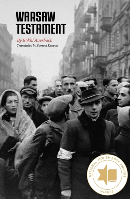 Book cover of: Warsaw Testament. By: Rachel Auerbach